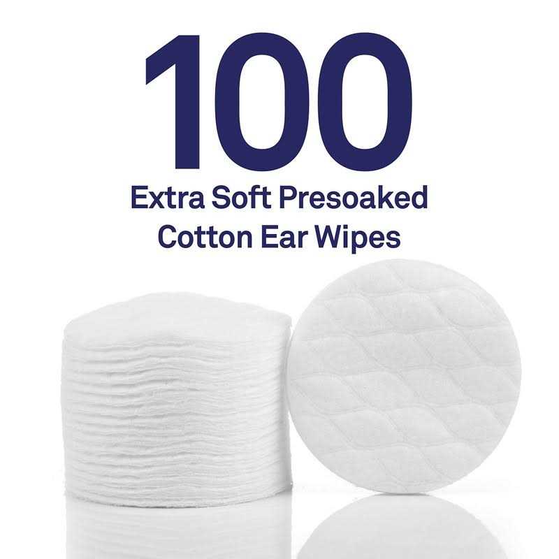 Coconut Oil Ear Cleaner Wipes K2849