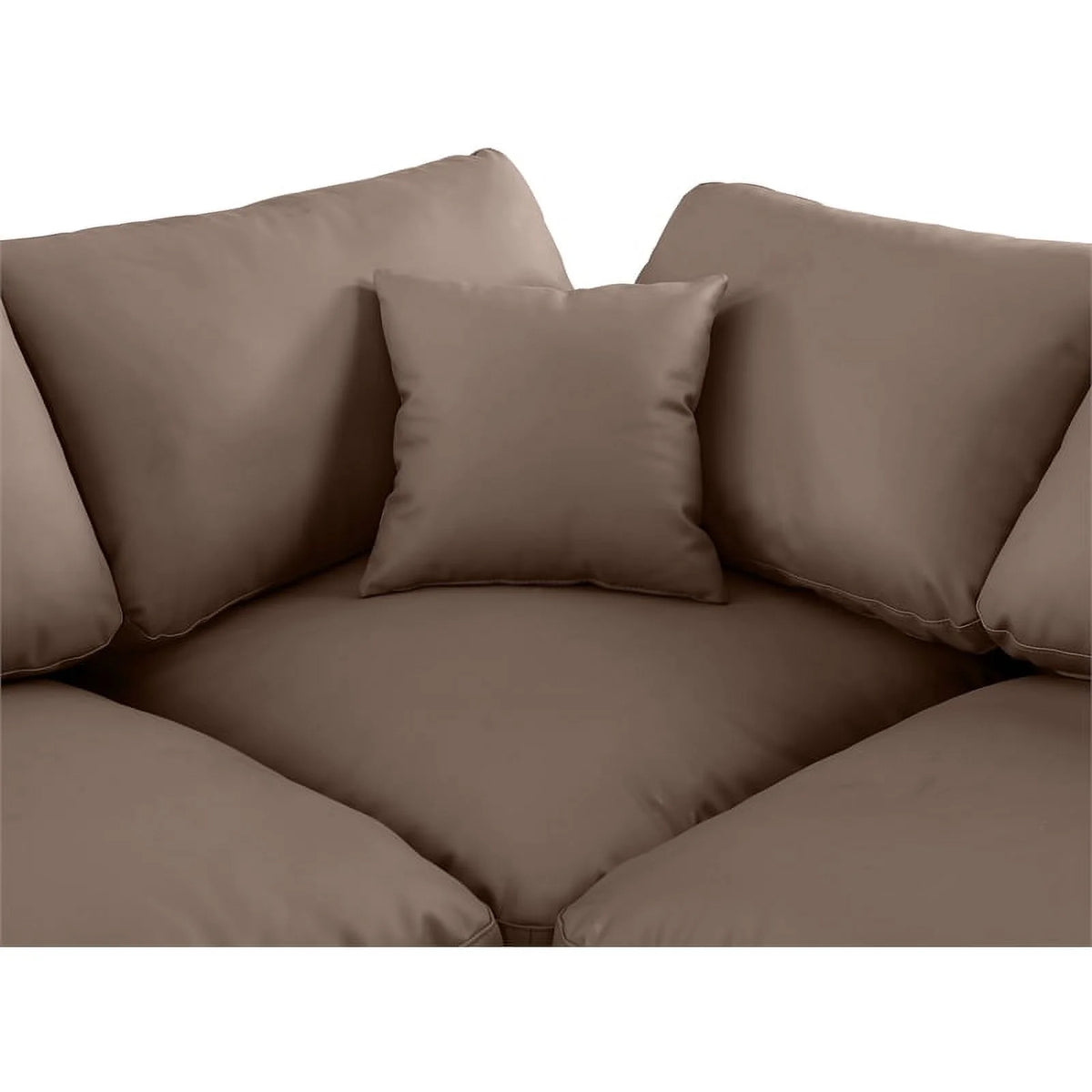 Brown Modular Sectional F278