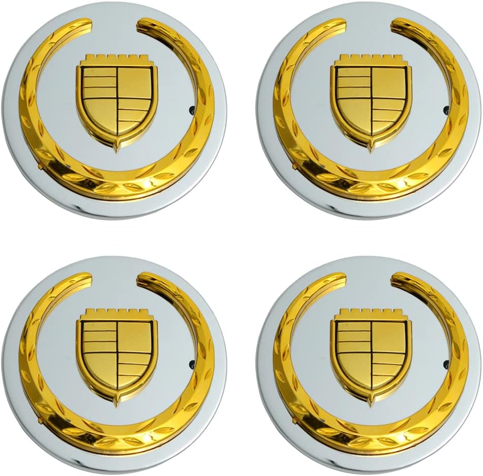 2 9/16 Gold Wheel Center Caps Pack of 4 I176620