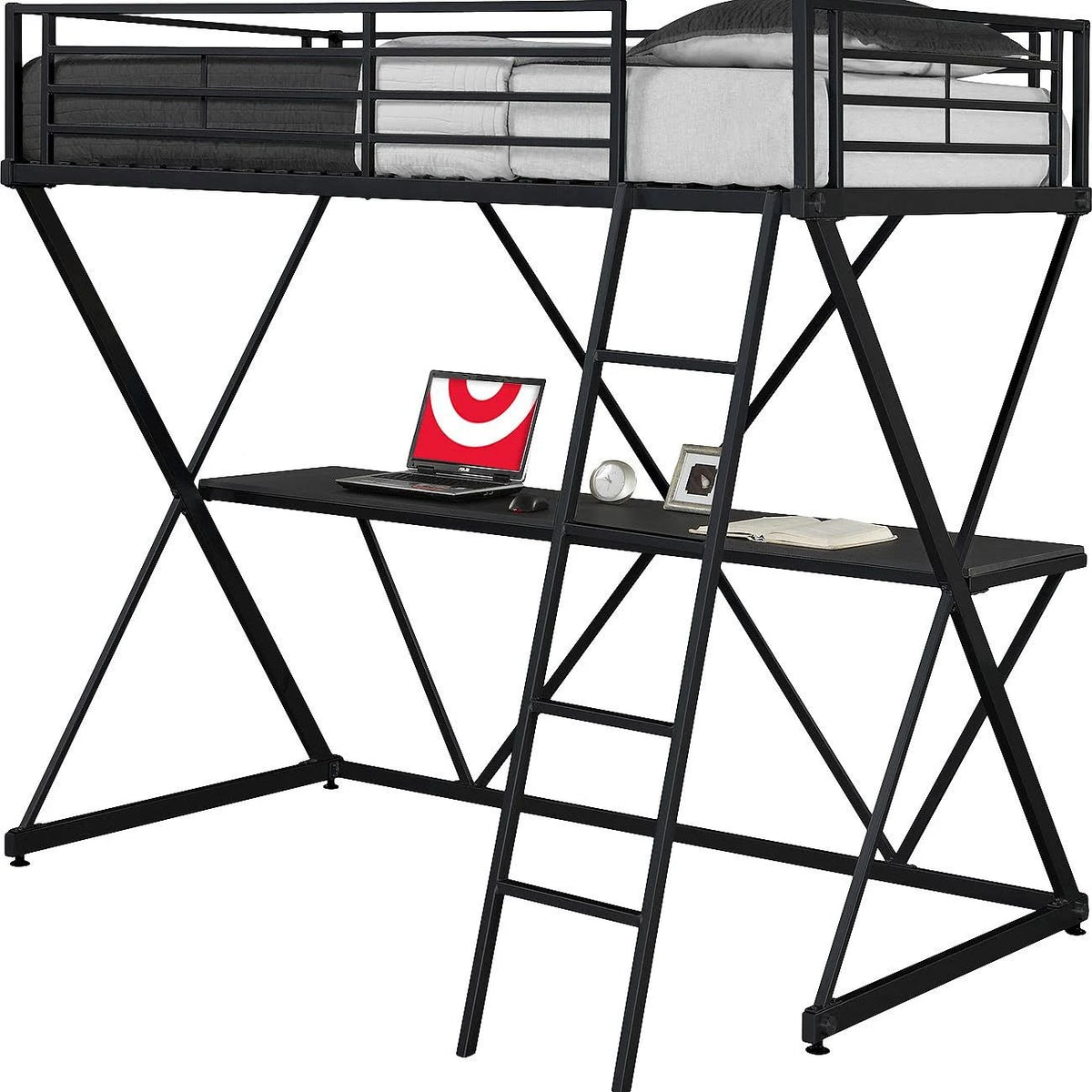 Black Loft Bed D57305