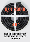 8/3 NM-B x 40& Romex Electrical Cable H764649