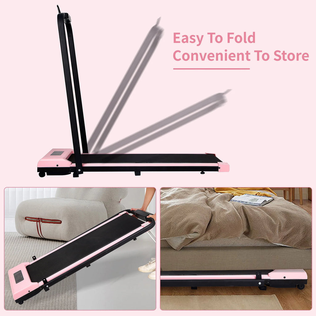 2 in 1 Folding Electric Treadmill C842
