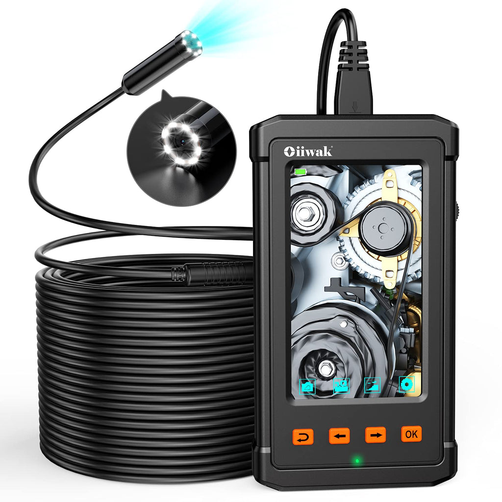 16.5FT 5MP 1944P HD Industrial Endoscope with 4.3'' IPS Screen L78413