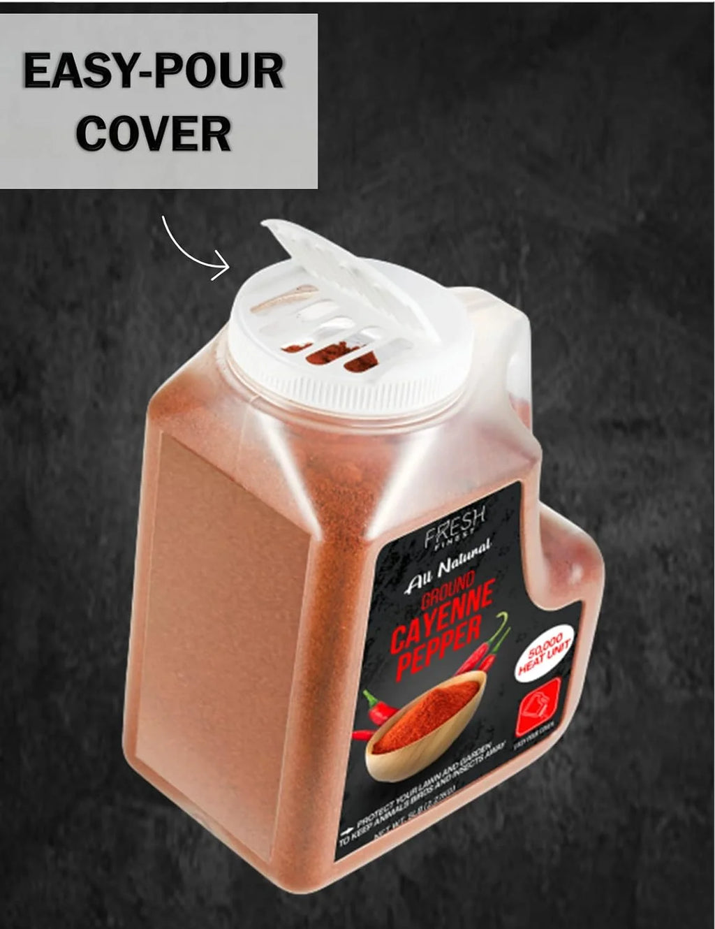 Cayenne Pepper Powder 50,000 SHU 5 Lbs X8263