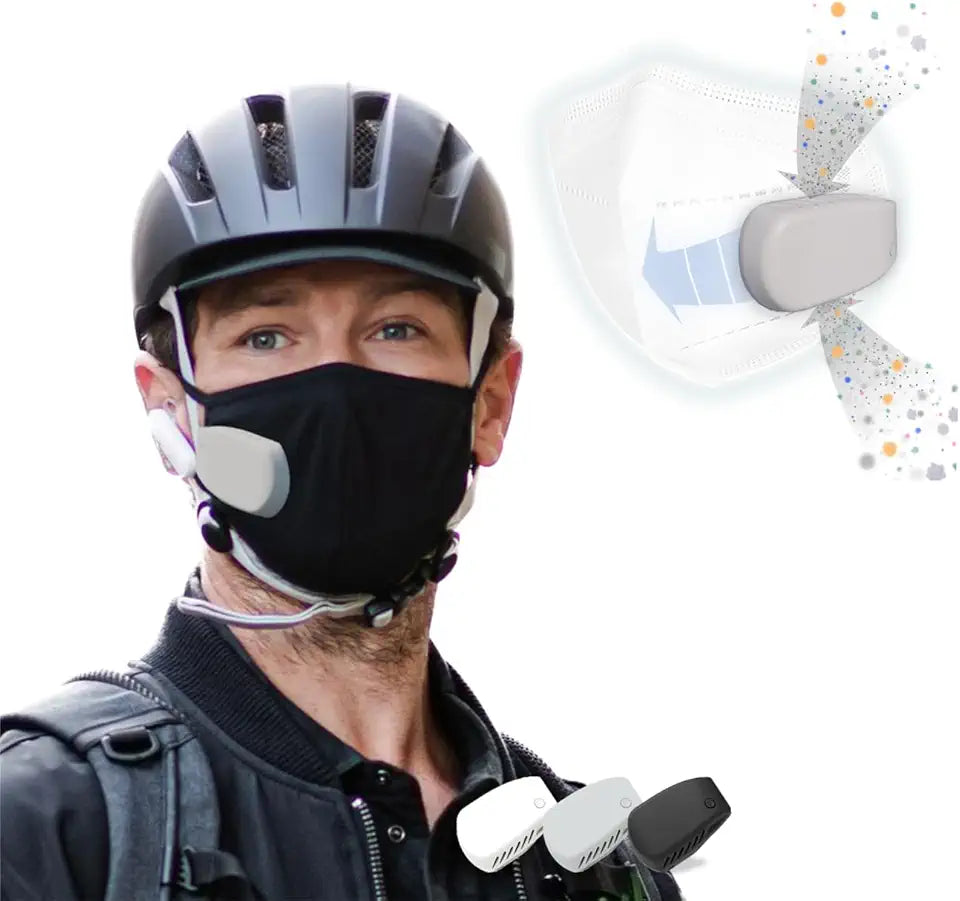 Smallest Powered Respirator Wearable Purifier Mask Fan V5935