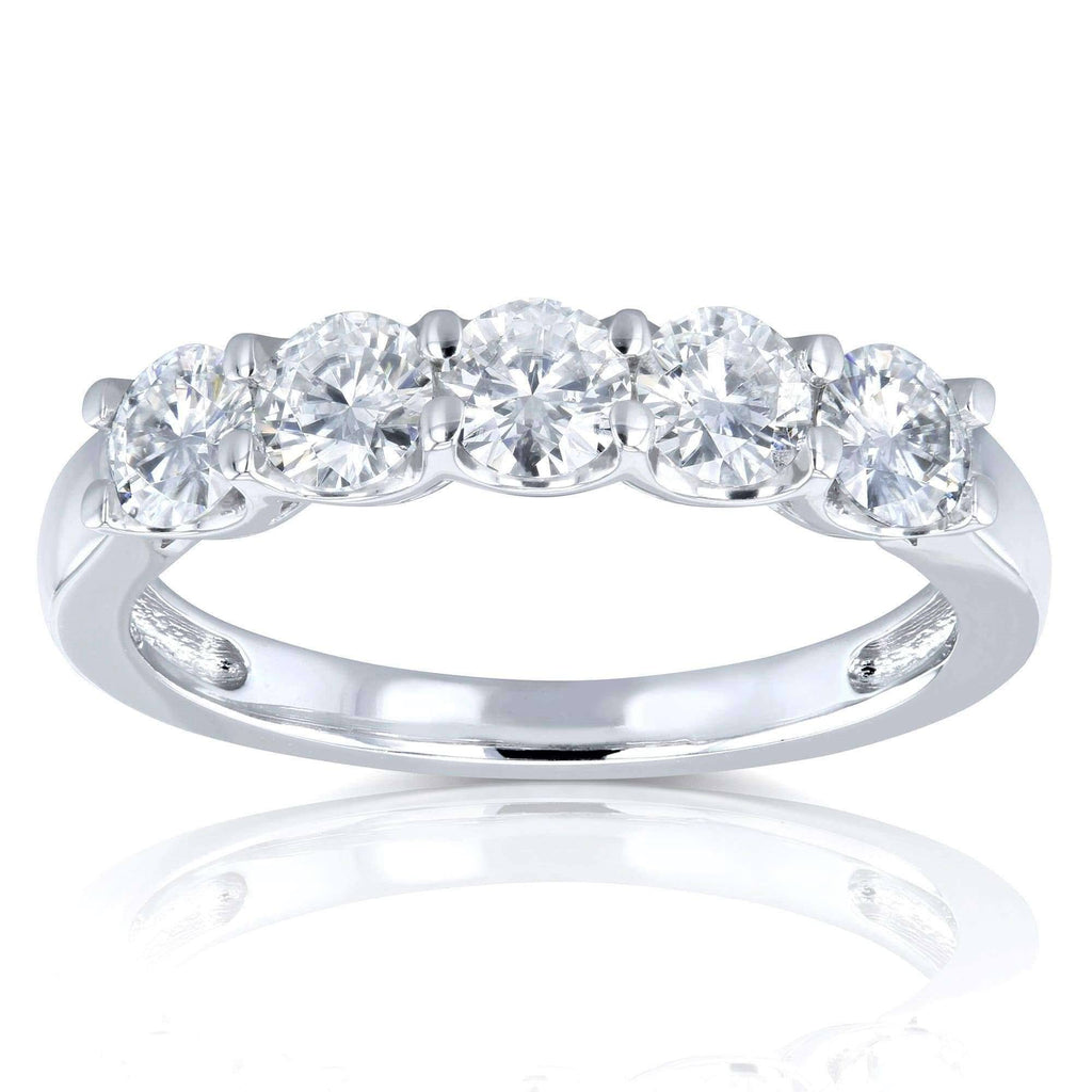 14K White Gold Bridal Wedding Band S592821