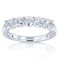 14K White Gold Bridal Wedding Band S592821