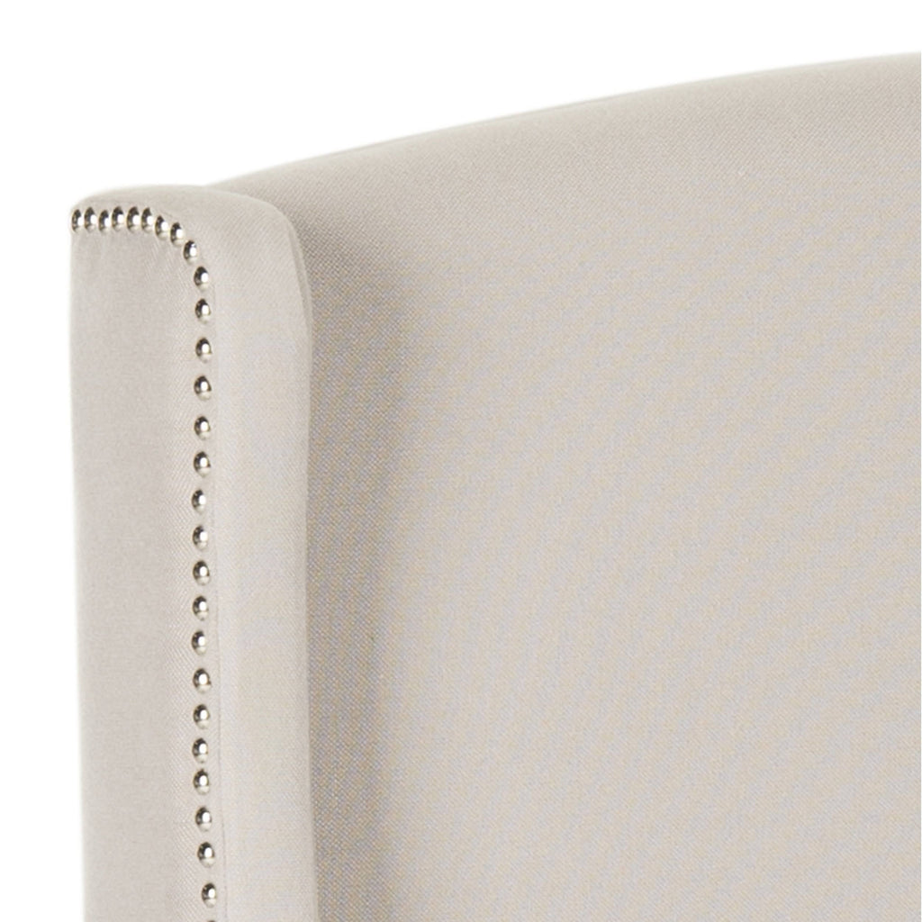 Taupe Winged Headboard Twin W2129