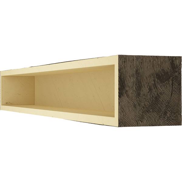 Knotty Pine Faux Wood Fireplace Mantel O43536