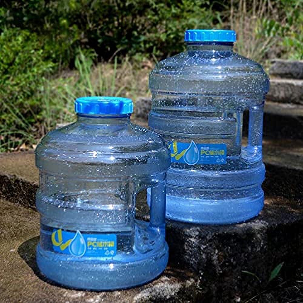3 Gallon Plastic Water Bottle Jug with Carry Handle V977567