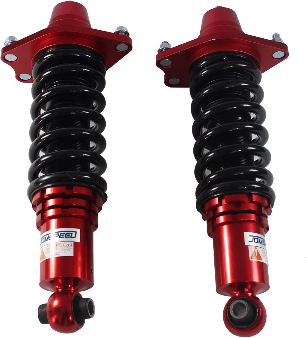 Red Full Coilover Struts Shocks Suspension Kit S240357