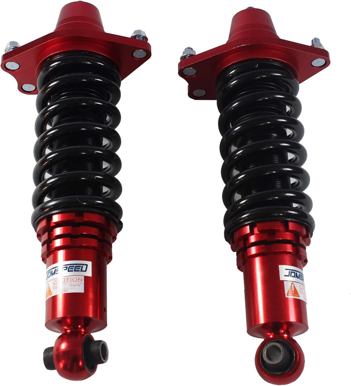 Red Full Coilover Struts Shocks Suspension Kit S240357