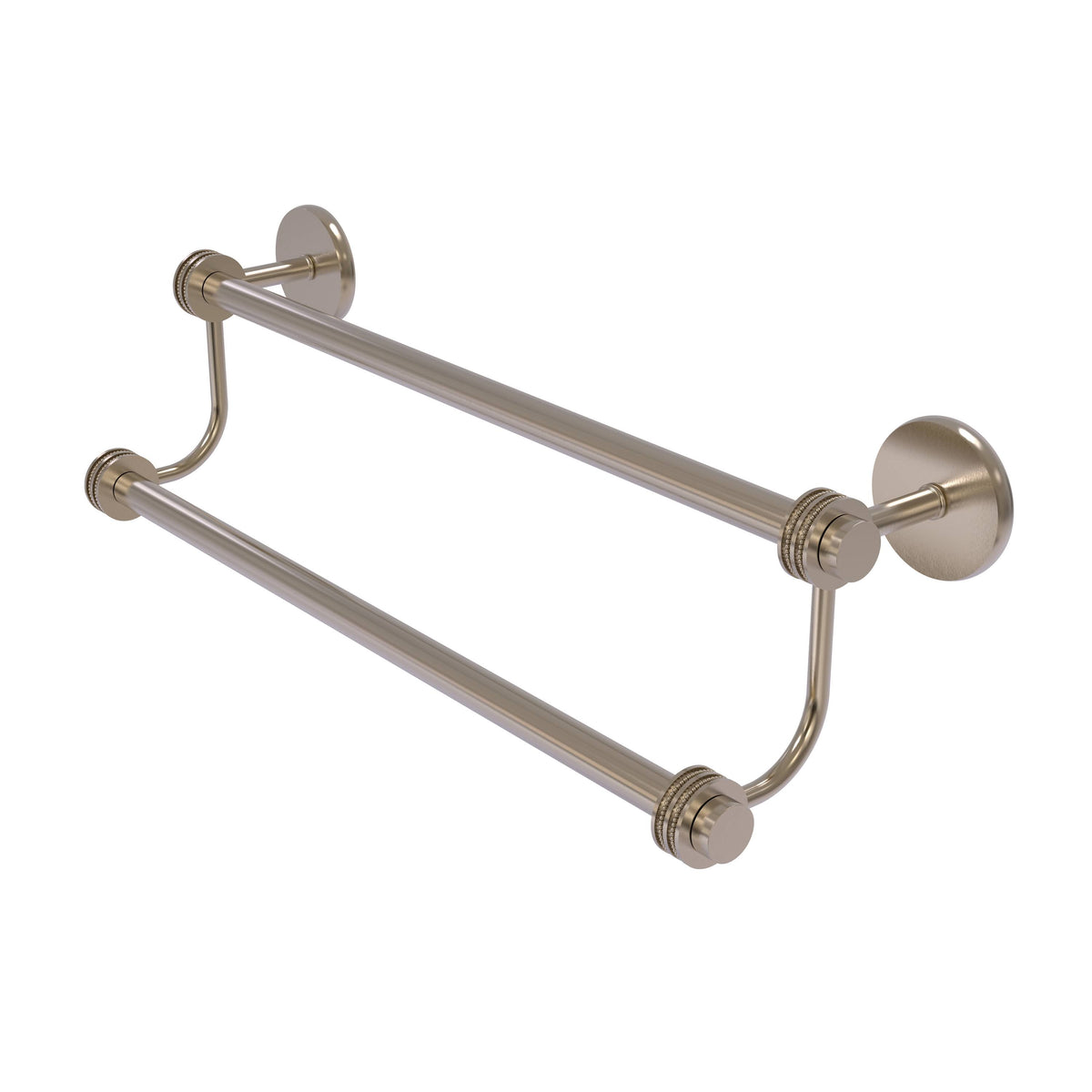 Antique Pewter Double Towel Bar O21954