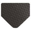 Kushion Walk Un-Slot Blk 2Ft. x 26ft. H21207
