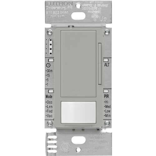 0-10V Dimmer Vacancy Sensor Gray S848