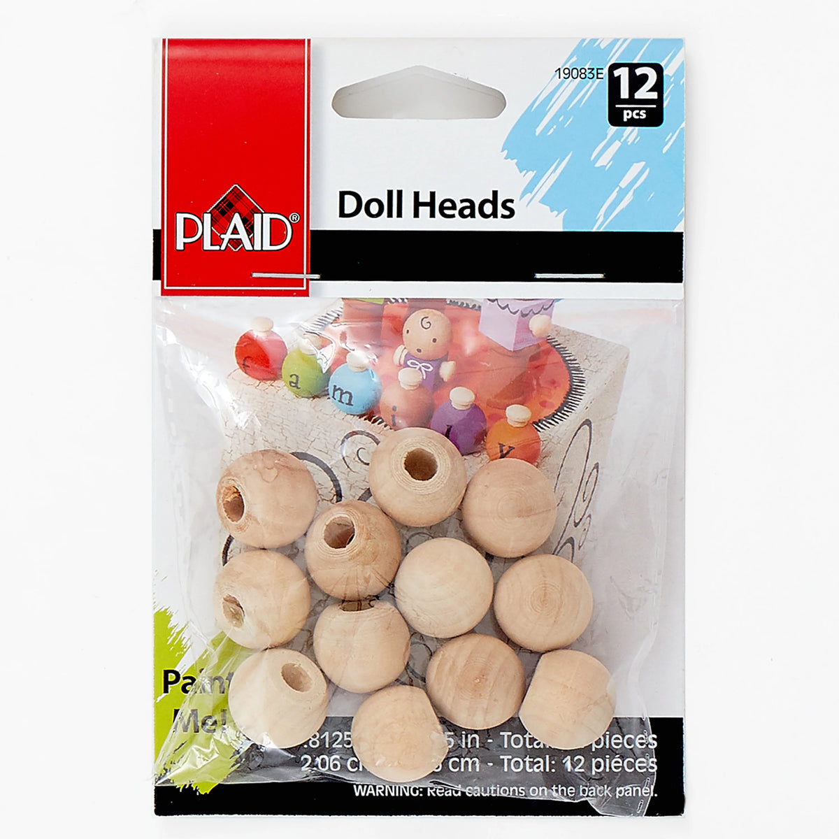 12 Piece Small Wood Knobs G7334
