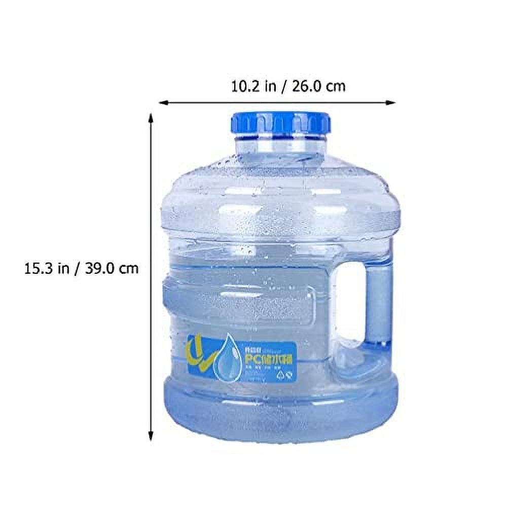 3 Gallon Plastic Water Bottle Jug with Carry Handle V977567