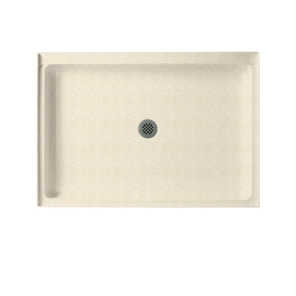 Solid Surface Shower Base in Pebble U891235