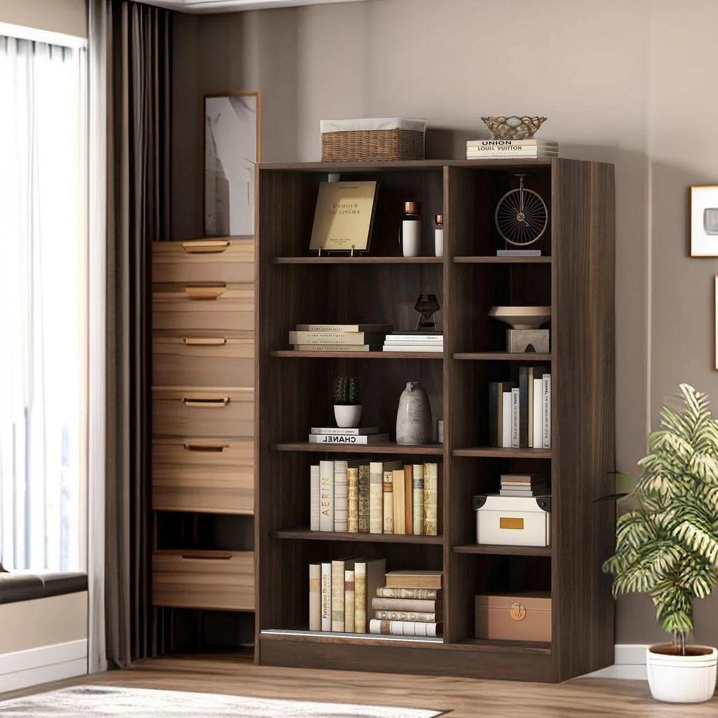Mid-century 3-Door Wardrobe with Shelves T278
