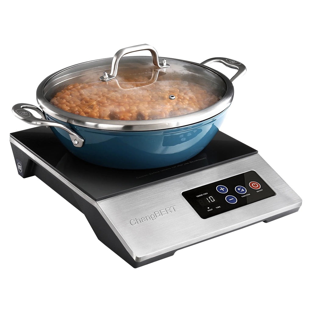 1800W Portable Commercial Induction Cooktop Stainless Steel W79469