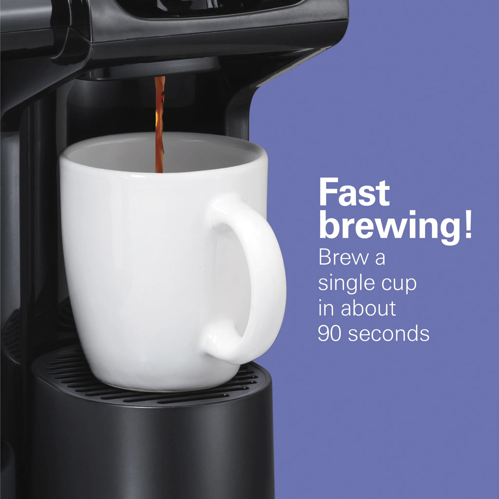 Black Coffee Maker D7326