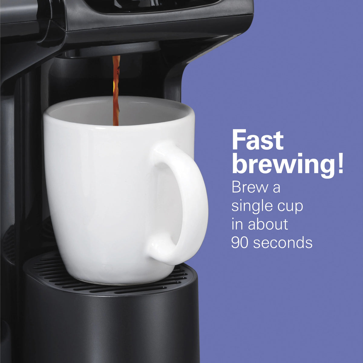 Black Coffee Maker D7326