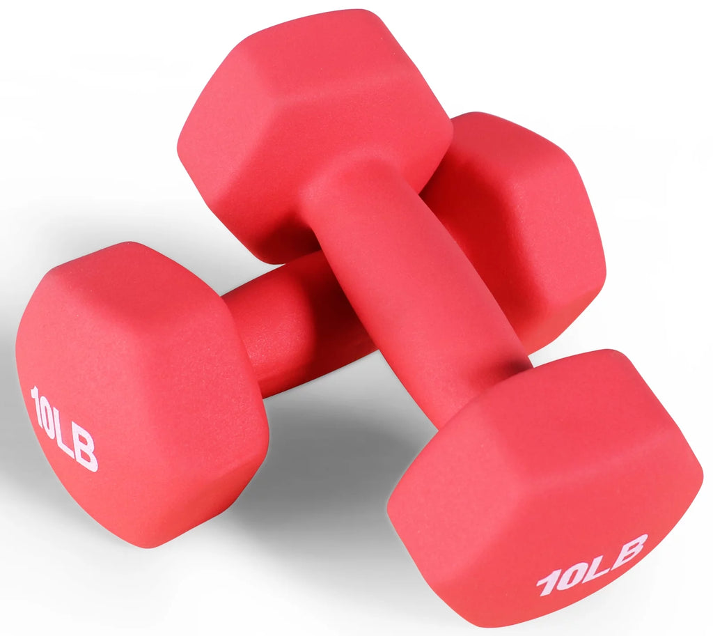1 lbs Pair Vinyl Coated Dumbbells N50195
