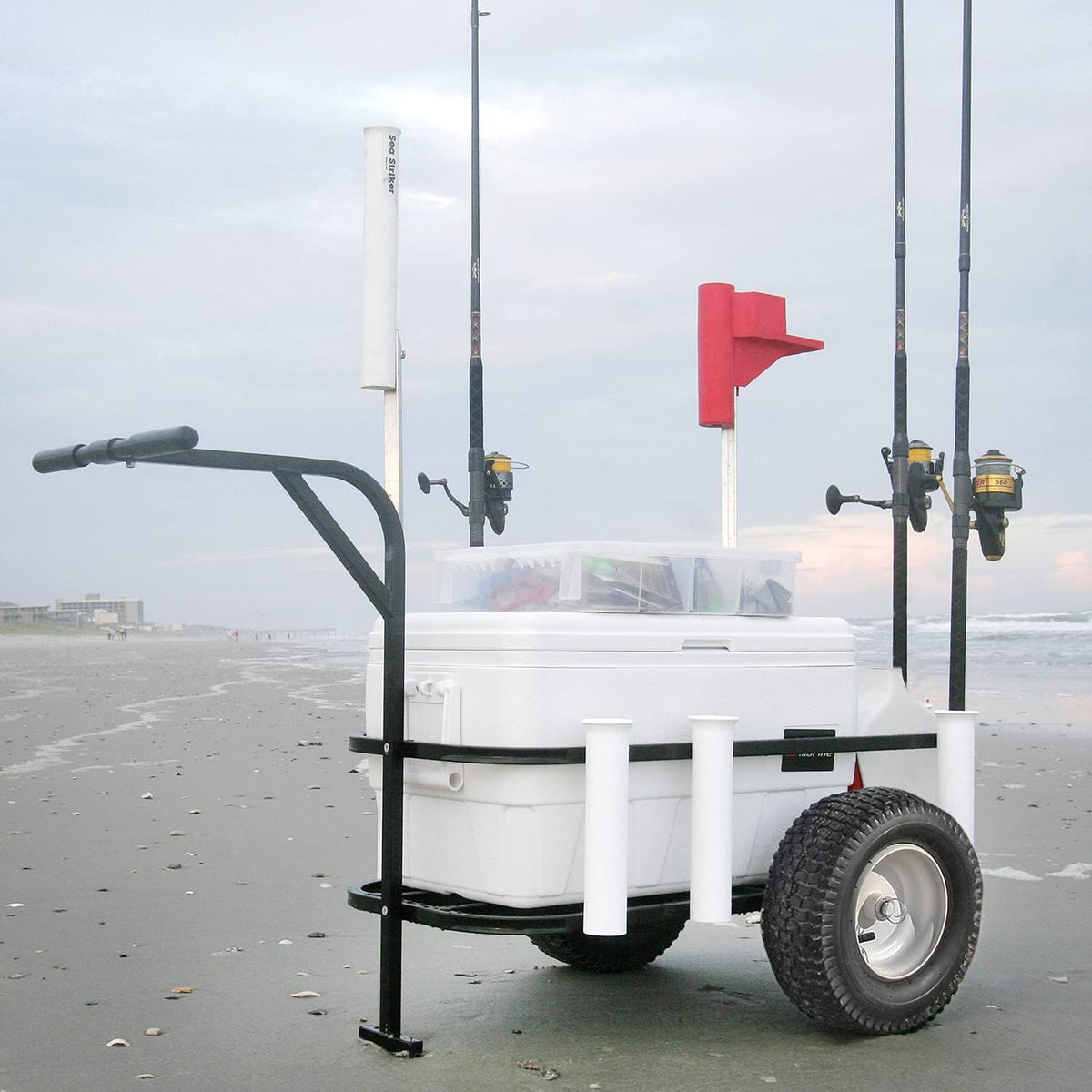 Outdoor Fishing Rolling Wheel Wagon J8622