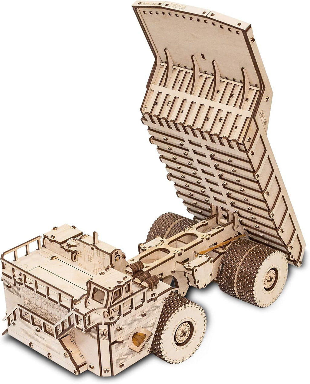 3D Puzzle Mechanical BELAZ 75710 Rubber Band Engine DIY Craft Set Pack of 2 D30126
